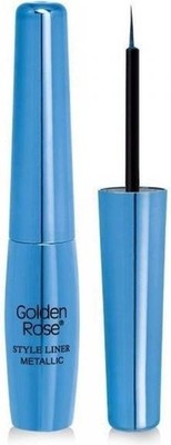 GOLDEN ROSE STYLE LINER METALLIC EYELINER AUGEN 17 BLAU LANGES OUTFIT NEU