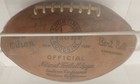 Vintage 1958 Chicago Cardinals Team Sign Football Wilson The Duke Dick Lane HOF — photo 10