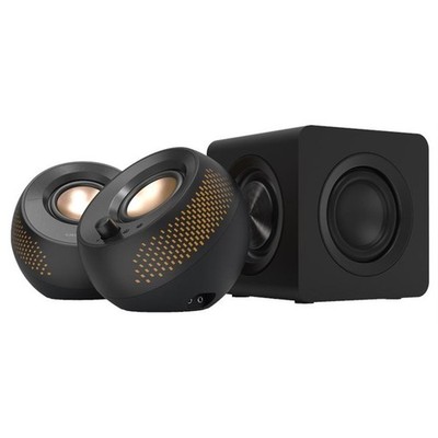 Creative Labs Creative Pebble X Plus Lautsprecher Set 30 W Universal Schwarz 2.1 Kanal