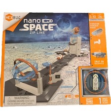 New HEXBUG Nano Space Zip Line Robot Toy Construction Kit - Space Theme