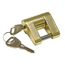 Reese 7006600 Trailer Coupler Lock, Brass, Reese Towpower