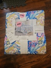 Tropical/Ocean Themed Beautiful Sun and Sea 3-Piece King Quilt Set