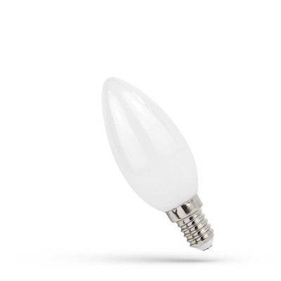 LED E14 C35 Filament matt 4W = 35W 230V Kerzenform 410lm 300° Neutralweiß 4000K