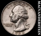 1963-D Silver Washington Quarter-Scarce Better Date No Reserve #i3092
