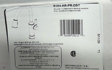 Delta 9184-AR-PR-DST Renaldi 1.8 GPM Single Hole Pull Down Kitchen Faucet