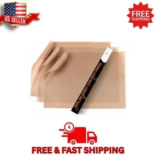 HTVRONT Teflon Sheets for Heat Press - 3 Pack Non Stick PTFE Teflon Sheet Reusab