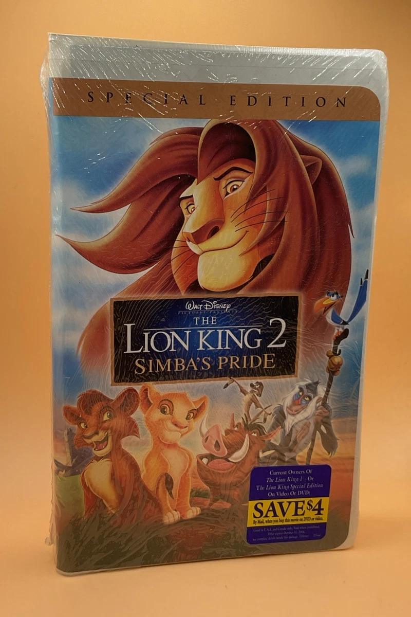 (未使用･未開封品)Lion King [VHS] Preços baixos em Fitas VHS de O Rei Leão | eBay