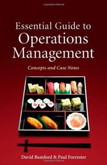 Essential Guide to Operations Management: Concepts and C... | Buch | Zustand gut