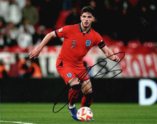 England Declan Rice  Autographed Signed 8x10 Photo COA #5