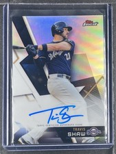 Shaw, Travis - 2018 Topps Finest - Refractor - Autograph