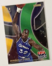 1996 SkyBox USA Basketball #7 Shaquille O'Neal HOF Orlando Magic Card NM-MT