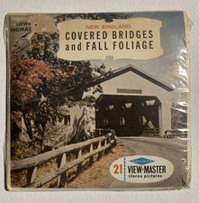 NEW/SEALED View-Master NEW ENGLAND COVERED BRIDGES AND FALL FOLIAGE - A611