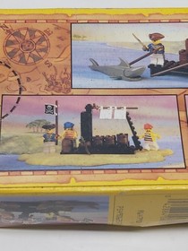 Vintage Lego 6257 LegoLand Pirates Castaway's Raft NEW/Unopened/Sealed Box 1989