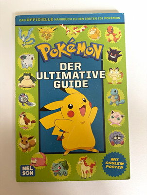 Nelson Pokémon: Der ultimative Guide   Stijle Watson, TB 2021, 128 S., Poster