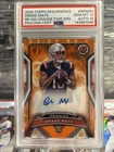 2024 Topps Resurgence Drake Maye RC Auto Gold Power Surge /50 PSA  10!! 🔥🔥