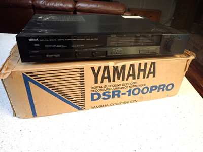 YAMAHA Japan DSR-100 PRO Digital Surround Decoder Excellent conditon in the box