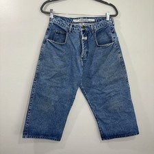 Marithe Francois Girbaud Dark Capri jeans vtg 90s Size 28..READ