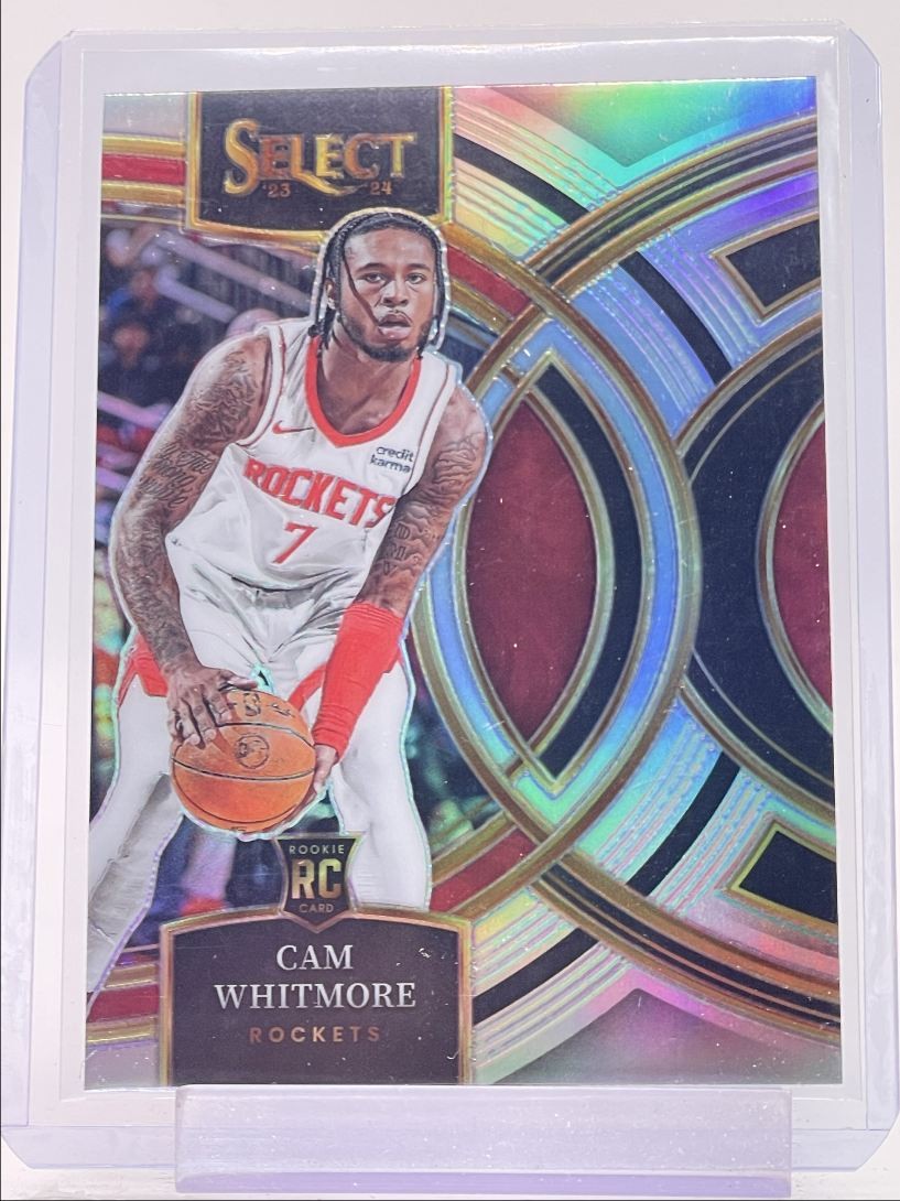 CAM WHITMORE 2023-24 SELECT PREMIER LEVEL ROOKIE SILVER PRIZM RC Q4128