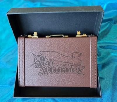 Ace Attorney Phoenix Wright Briefcase Card Holder Capcom Loot Crate Anime