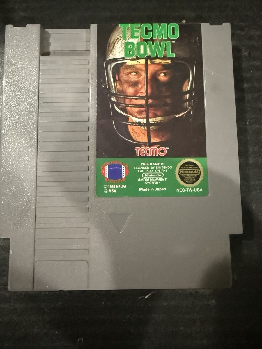 Tecmo Bowl Football Game (Nintendo Entertainment System, NES Tested and  works