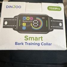 DINJOO Bark Collar for Large Medium Small Dogs Smart Training Collar TCO3Pro