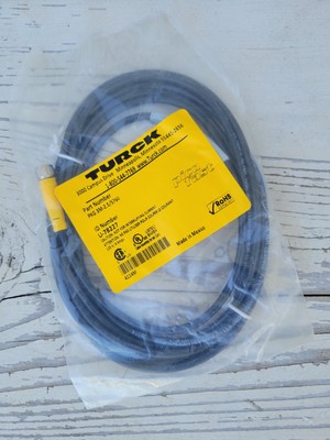 TURCK PKG 3M-2.5/S760 Cordset- New, Old Stock- Factory Sealed- Female to Cut End