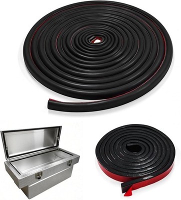 Heavy Duty Dual Weather Seal for Truck Toolbox 15Ft Seal Strip & 8Ft Flat Gasket