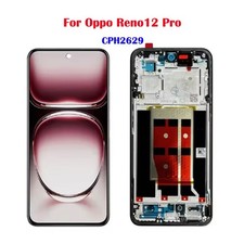 6.7" Original For Oppo Reno12 Pro CPH2629 AMOLED Display Touch Screen Digitizer