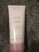 Mary Kay 2-In-1 Body Wash  Shave Gel Full Size 6.5 Fl Oz New And Sealed