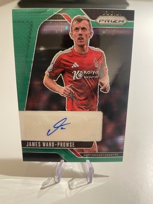 2024-25 Prizm Premier League - James Ward-Prowse Auto Green Pulsar Refractor