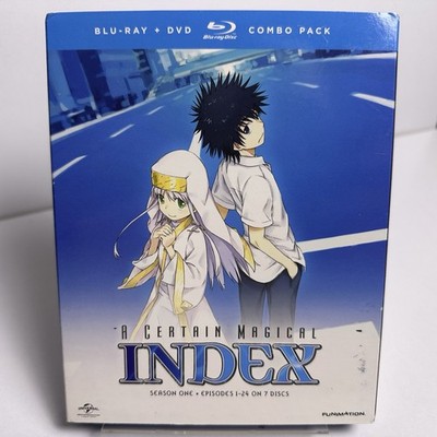 A Certain Magical Index Season One Blu-ray DVD Combo Pack