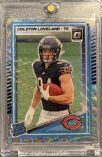 2025 Donruss Optic Colston Loveland Rated Rookie Wave 222/300