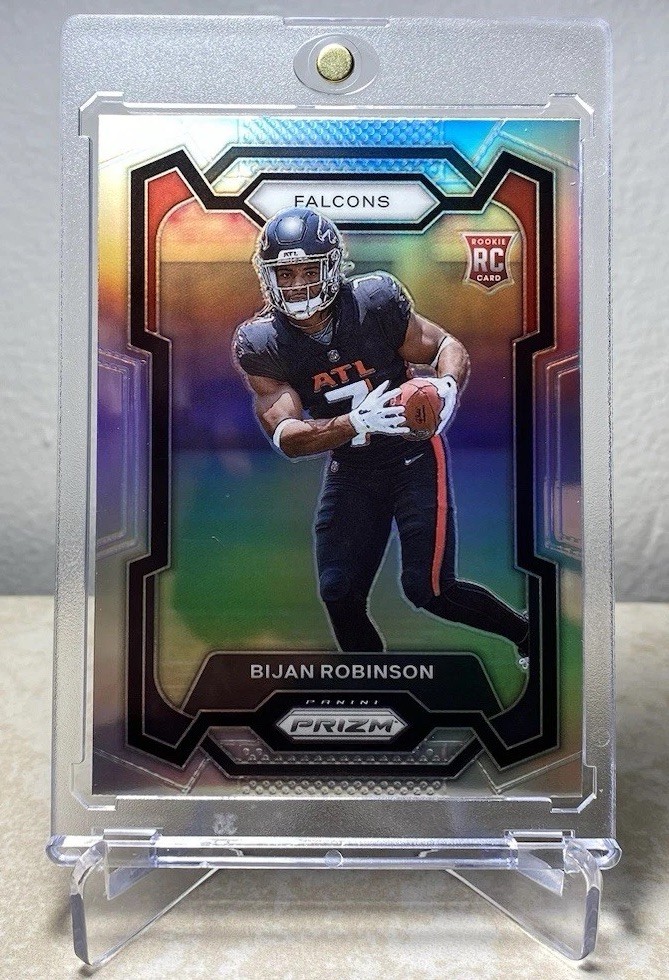 2023 Panini Prizm - Rookies Bijan Robinson #305 Silver Prizm (RC)