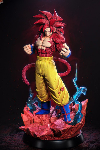 Figura Resina Goku ssj4 Daima UNPAINTED (ask For Painted version and scale)