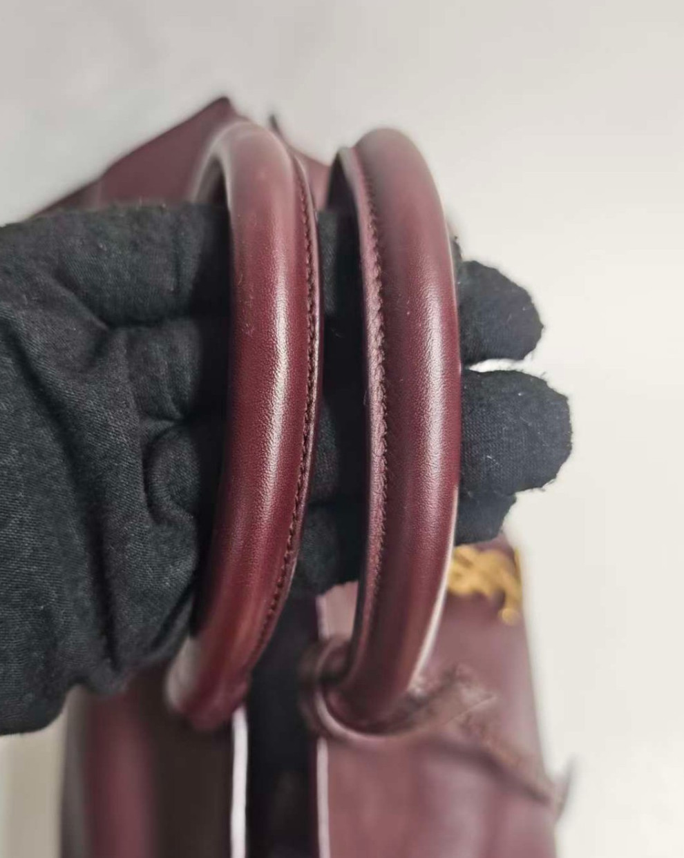 Saint Laurent Python Leather 2Way Top Handle Bag … - image 8