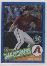 2020 Topps Silver Pack 1985 Chrome Baseball Series 2 Blue 87/150 Josh Rojas 4l3
