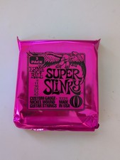 Ernie Ball 3223 Nickel Super Slinky Electric Guitar Strings 3-Pack Standard