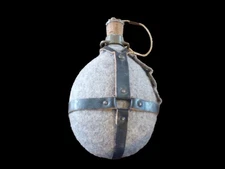 CZECH MILITARY M60 CANTEEN & WOOL FELT COVER WATER BOTTLE FLASK ORIGINAL