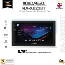 Road Angel RA-X622BT 6.75" Touchscreen Car Stereo Bluetooth CarPlay Android Auto