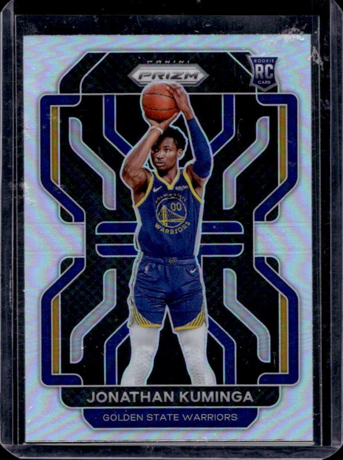 2021-22 Panini Prizm Jonathan Kuminga RC Silver Rookie #307 Warriors