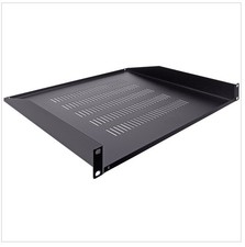 NavePoint 1U Vented Cantilever Shelf 14" 350mm Deep with Lip