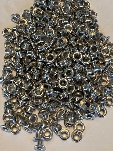Stampin Up 245pc SILVER Mini Eyelets  1/8 inch 3mm Hole Embellishment 2002