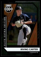 2021 Elite Extra Edition #152 Irving Carter /999 - BB