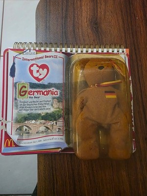 Germania the Bear Ty International Bear's II Retired & RARE