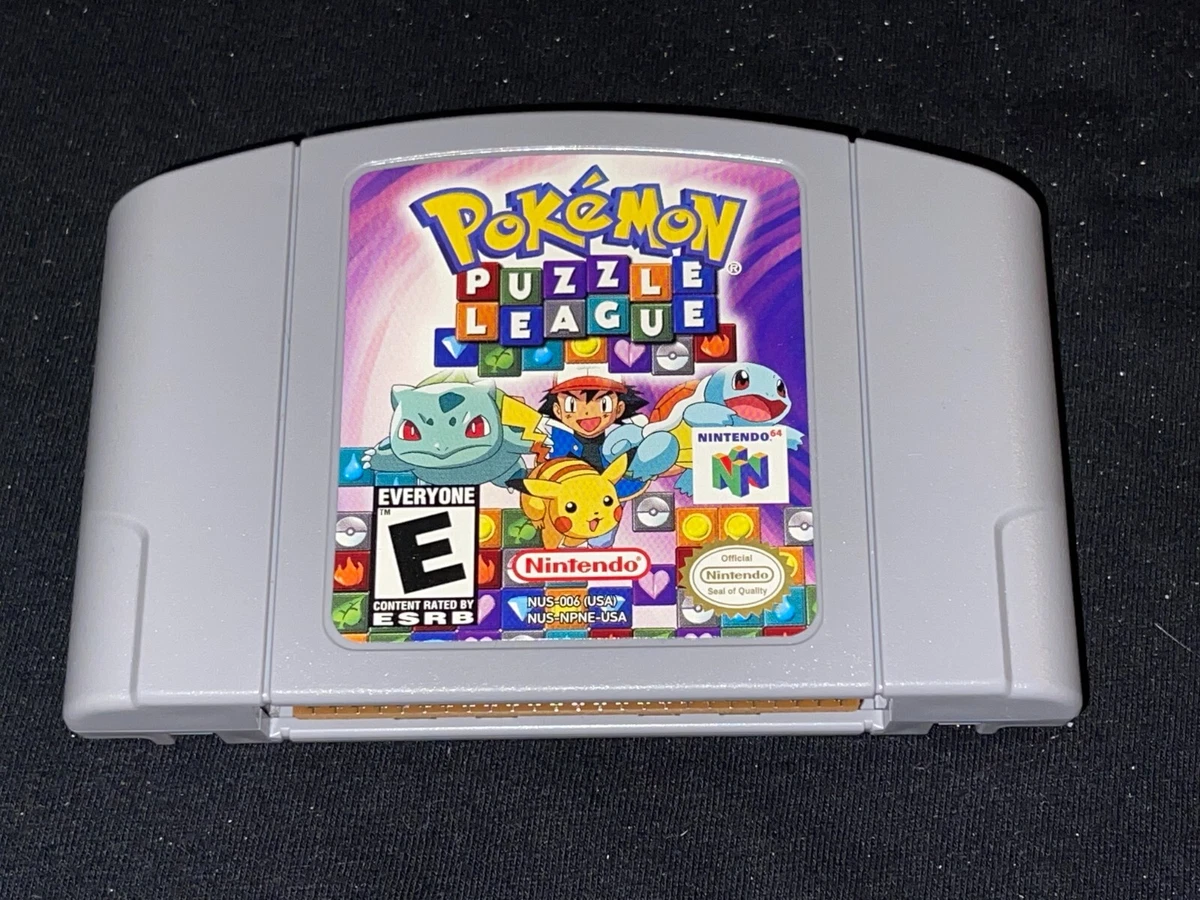 Pokemon puzzle 2024 nintendo 64