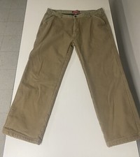 Coleman Fleece Lined Pants Mens 38x30 40x32 Tag Carpenter Insulated Tan Beige