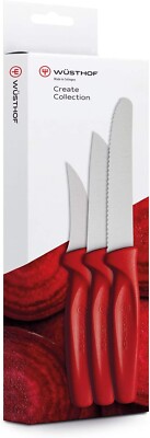 WUSTHOF knife set 3 pieces, Create Collection, PINK NEW