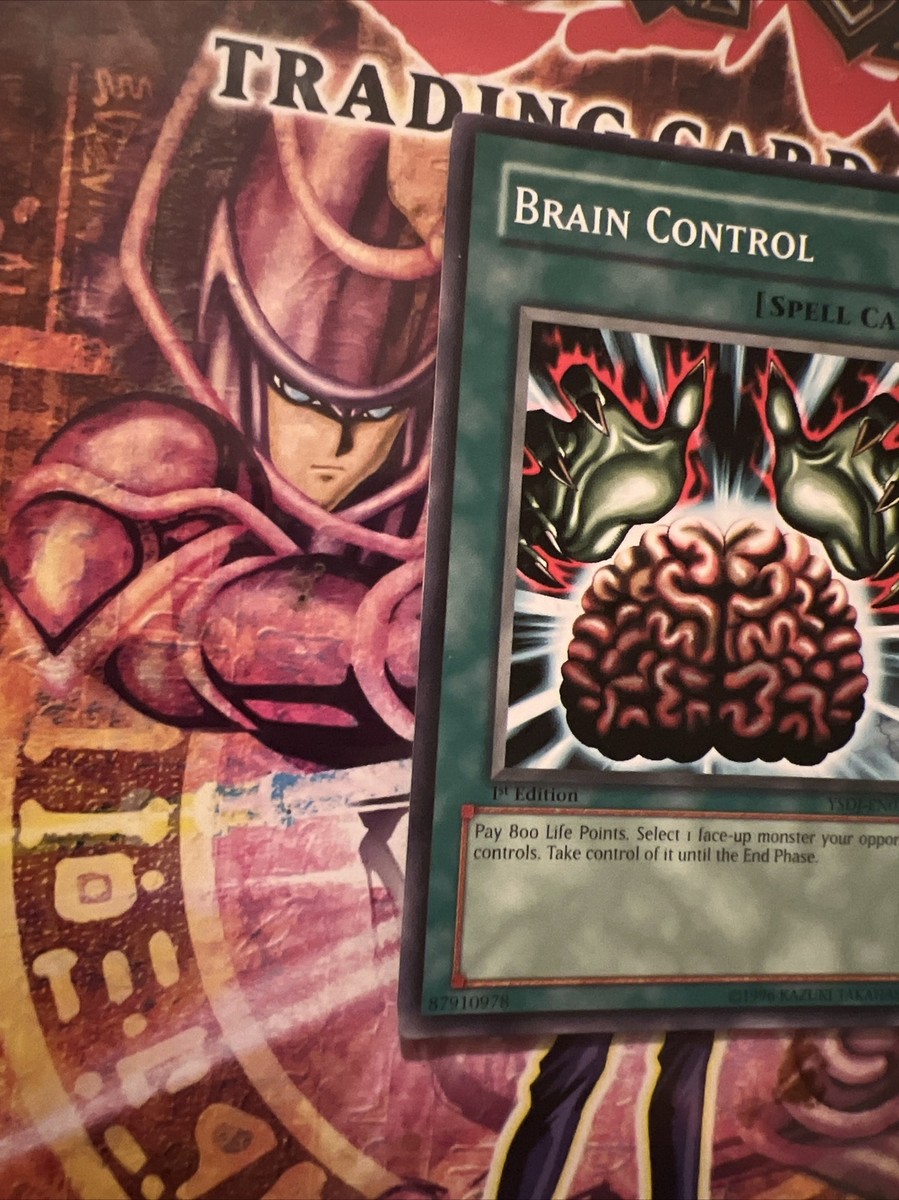 Yugiou Brain Control - YSDJ-EN030 - 1st Edition Common - Vintage