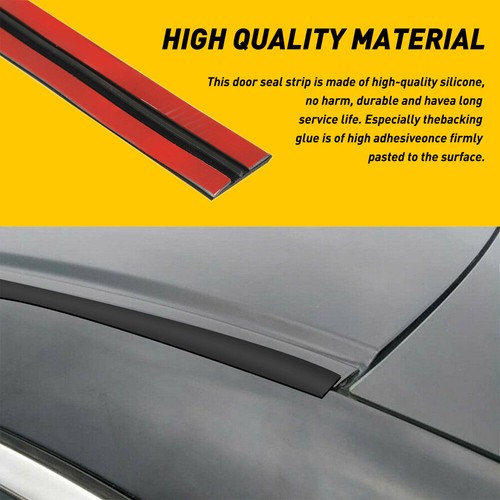 3m T Shape Sunroof Rubber Seal Strip Trim Seal for Car SUV Windshield & sunroof - Picture 3 of 11