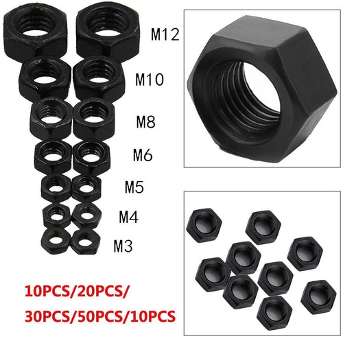 100pcs/lot Metric Thread DIN934 M1.6 M2 M2.5 M3 M3.5 M4 M5 304 Stainless Steel Hex Nuts-in Nuts - Foto 5